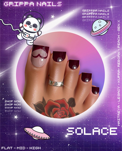 Grippa Pedi:: Solace Set