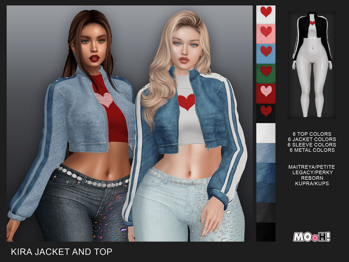 MOoH! Demo Kira jacket and top (Add)