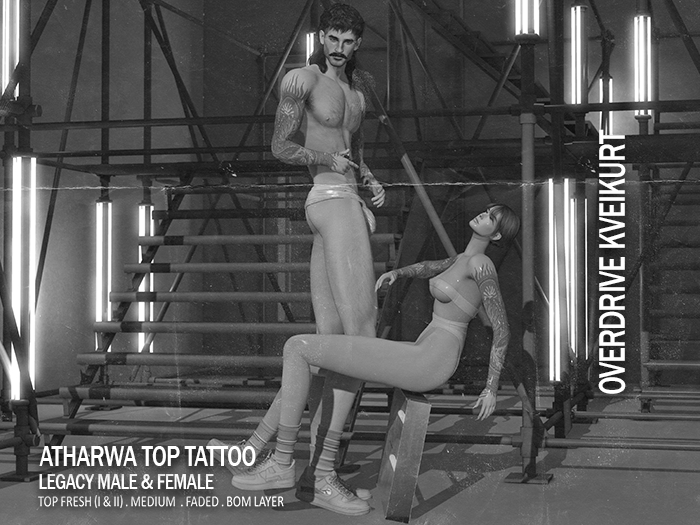 OVERDRIVE KVEIKURT  - ATHARWA TOP TATTOO DEMO