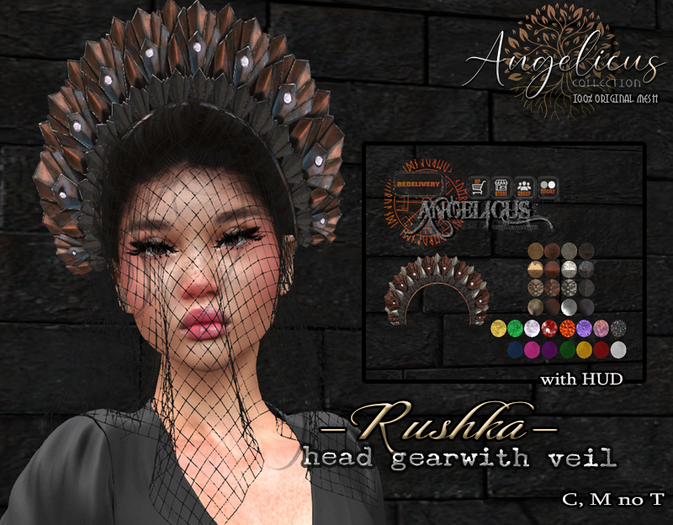 :AngelicUs: Head gear -Rushka- 
