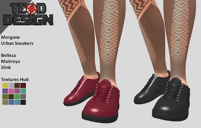 Urban Sneakers ~ Morgane [Textures Hud]. DEMO