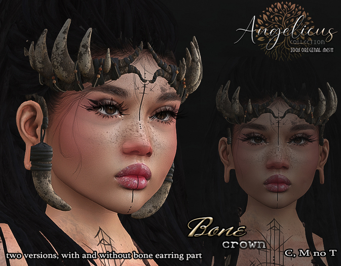 .AngelicUs. Bone crown  
