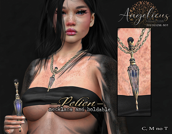 .AngelicUs. Potion necklace +prop 