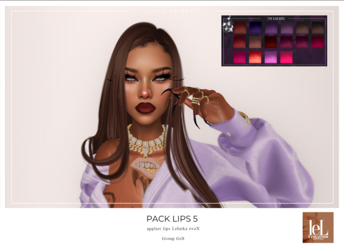 [The Glam Boss] Pack Lips 5