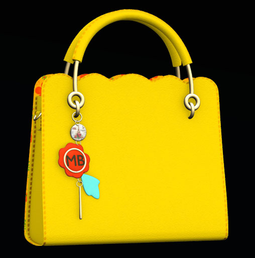 MY BAGS by Mila Blauvelt MY LAREDO Yellow