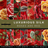 Made by Porter - Luxurious Silk Roses are Red