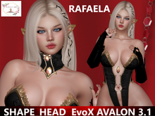 RAFAELA SHAPE/ HEAD / lel EvoX AVALON 3.1/4.0 (Maitreya,,legacy,Reborn,Erika ,,Belleza Gen.X Curvy.Kupra)