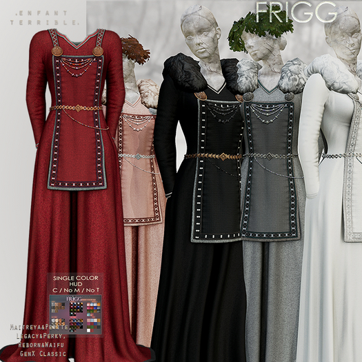 .ET. Frigg Dress (add me) Red