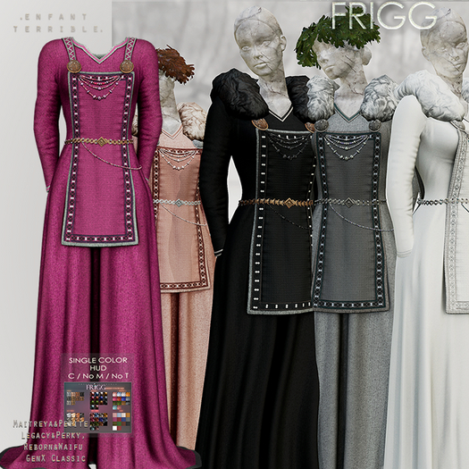 .ET. Frigg Dress (add me) Magenta