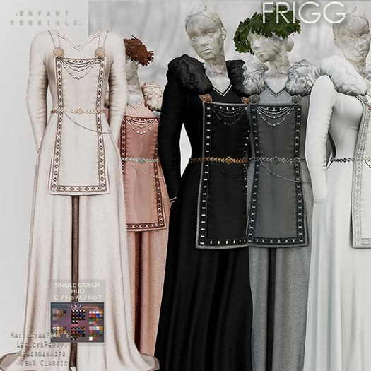 .ET. Frigg Dress (add me) Creme