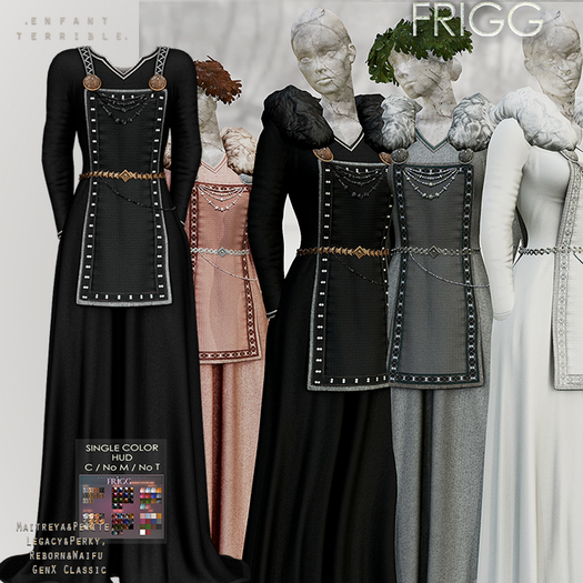 .ET. Frigg Dress (add me) Black