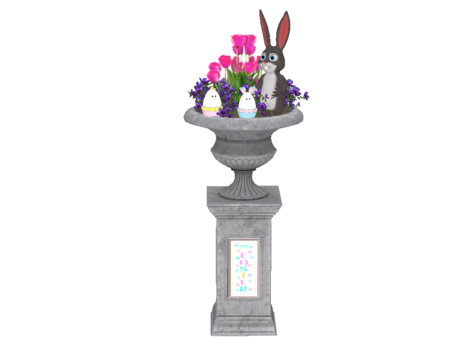 Easter Flower Urn