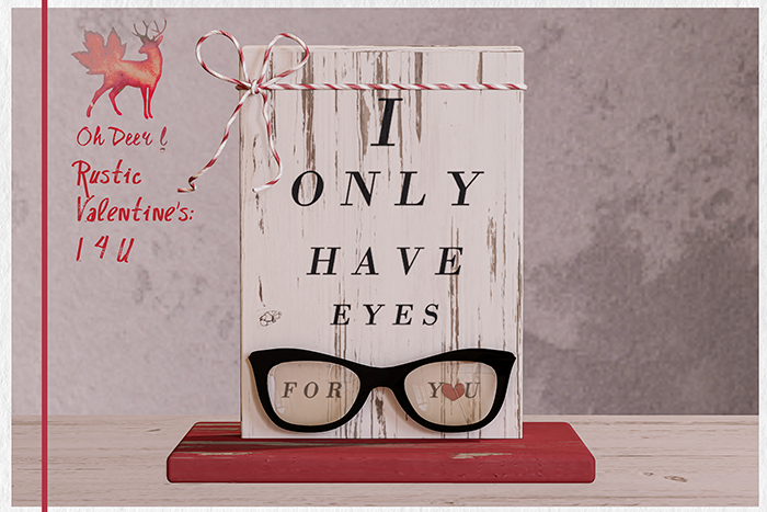 Oh Deer! Rustic Valentine's: I 4 U (boxed)