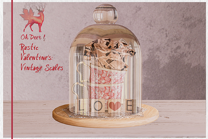 Oh Deer! Rustic Valentine's: Cloche (boxed)