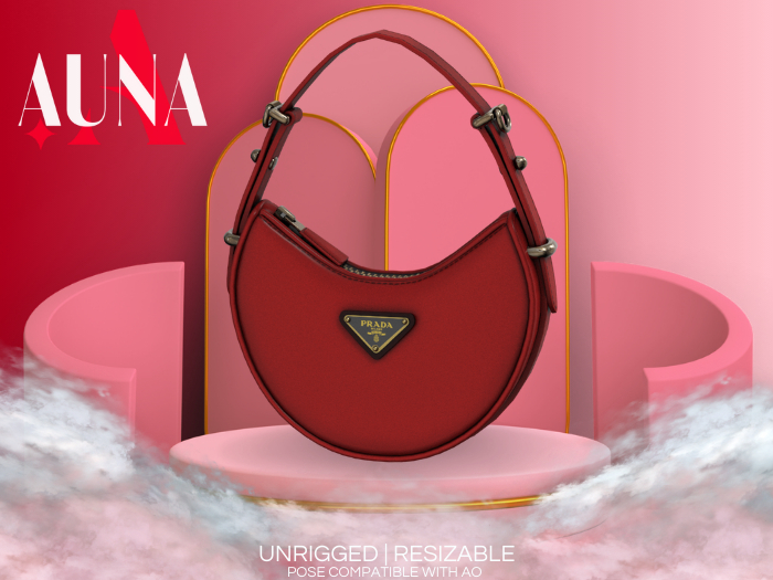 EC' AN X EMMA BAG RED