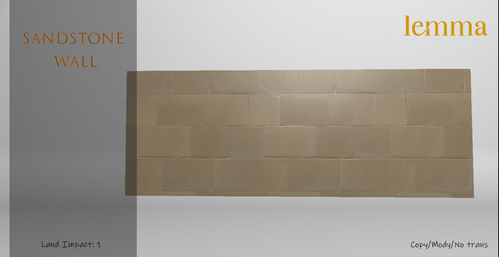 Lemma -Sandstone Wall