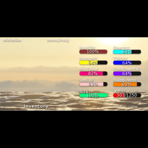 Rainbow Inc. Mystory HUD Style Water