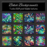 *Wallflowers* Bokeh Backgrounds