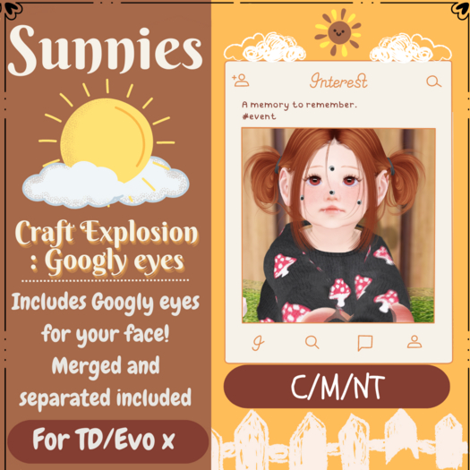 *Sunnies *- Craft Explosion Googly Eyes