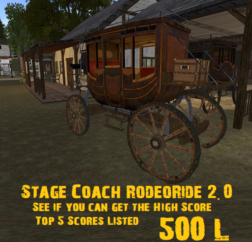 Stage Coach Rodeo Ride 2.0 box