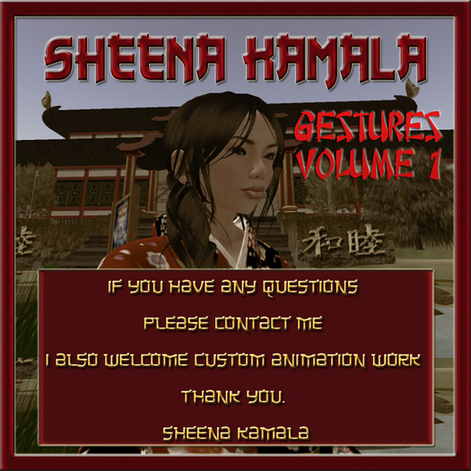 Freebie *Box of Gestures* Full Permissions