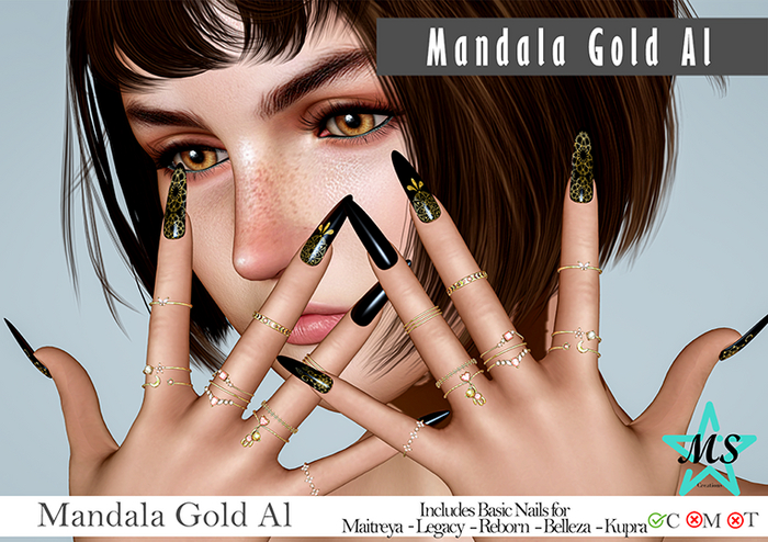[Morning Star] Mandala Gold Al - ADD ME