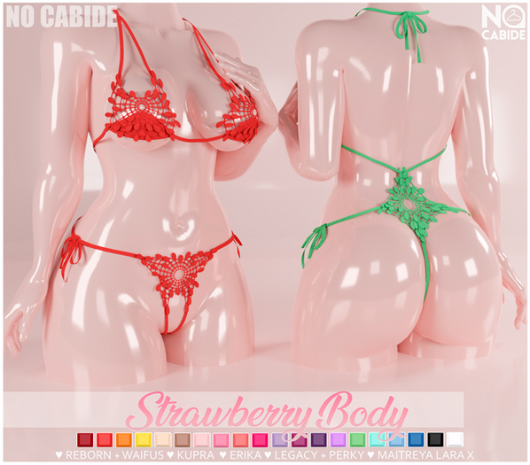 No Cabide :: Strawberry Body [HUD]