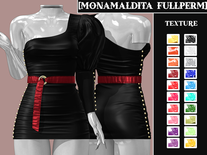 113 - MONAMALDITA - Texture Silk - Dress