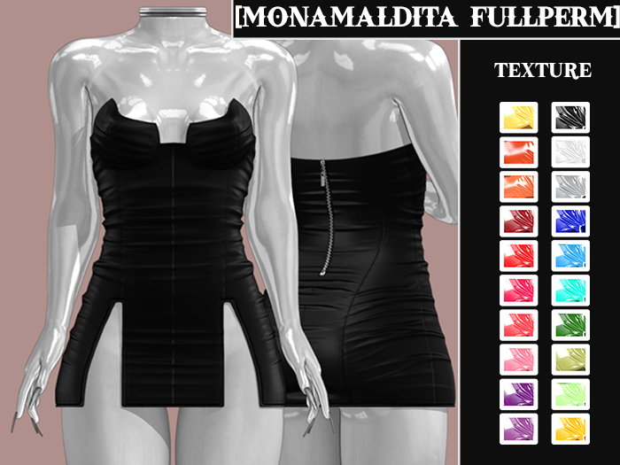 115 - MONAMALDITA - Texture Silk - Dress