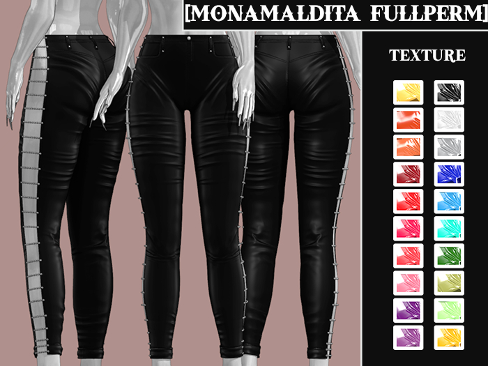 124 - MONAMALDITA - Texture Silk - Pants