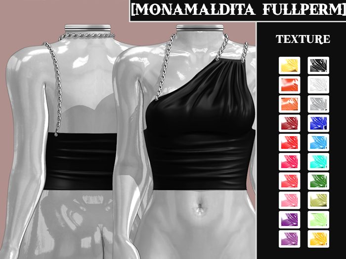 127 - MONAMALDITA - Texture Silk - Top