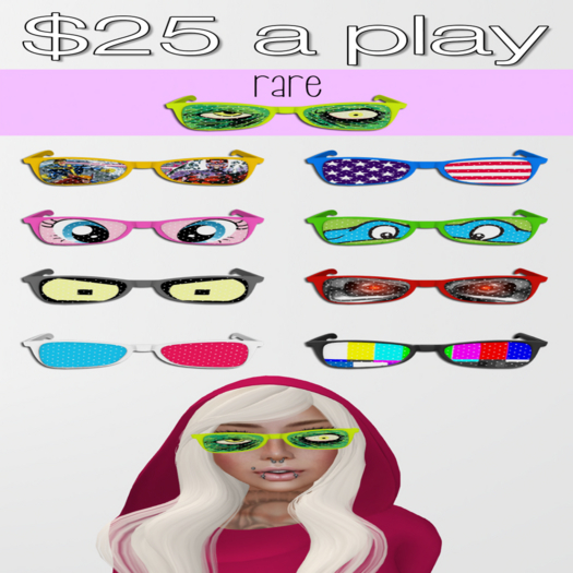 .fashion zombie. gacha glasses - zombie RARE