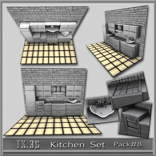 TX.3D :: Kitchen Set 08