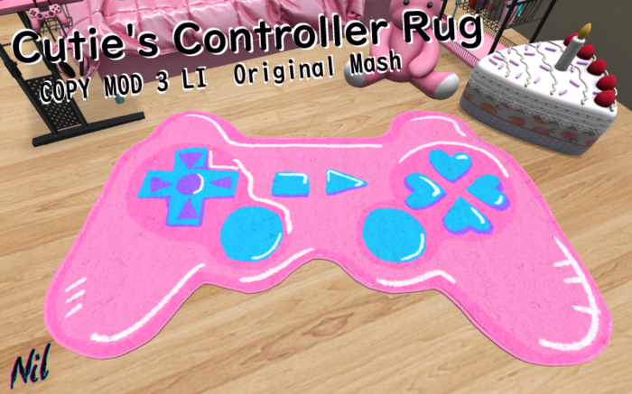 -NIL- Cutie's Controller rug 