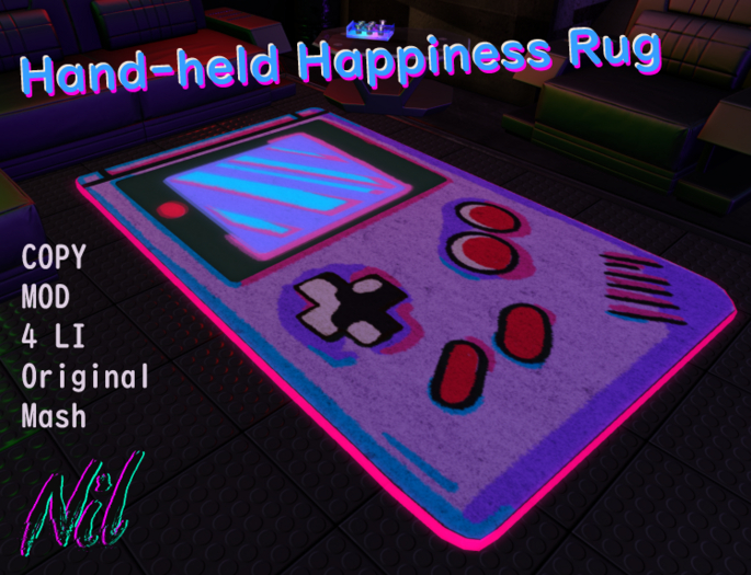 -NIL- Hand-held Happiness Rug 