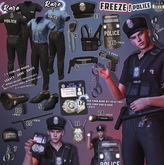 13.[Since1975] Freeze! Police - Hat