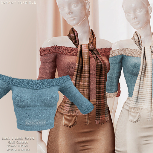 .ET. Eira Top (add me) Blue