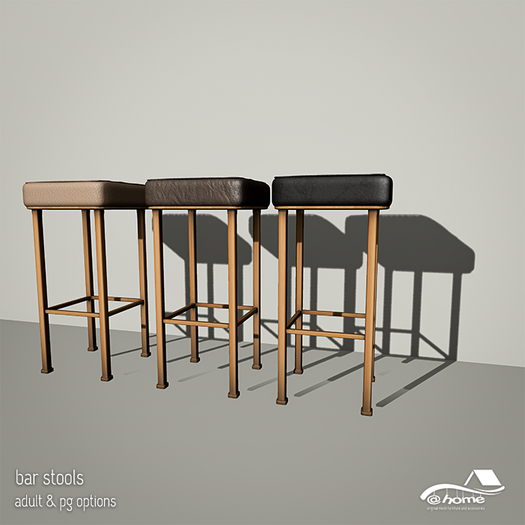 @home: bar stool (leather) PG v3