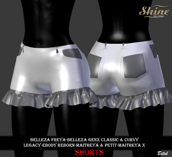 [SHINE FULL PERM] shorts  BETUL