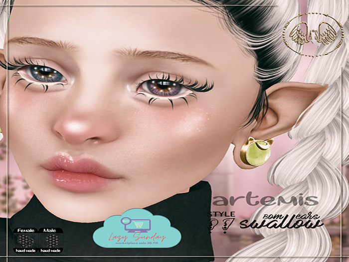 A*S ARTEMIS_^^Swallow^^Gauged S / PIXIE_FATPACK_(wear me)