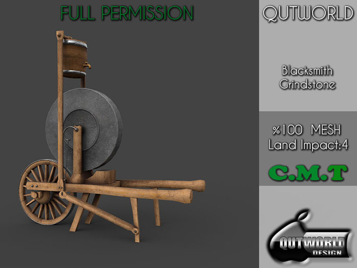 .::QUTWORLD  Blacksmith Grindstone::.FP