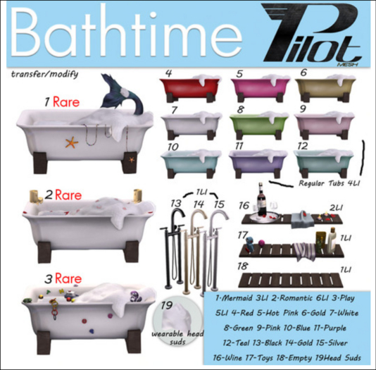 PILOT - Bathtime Faucet [Gold] 14