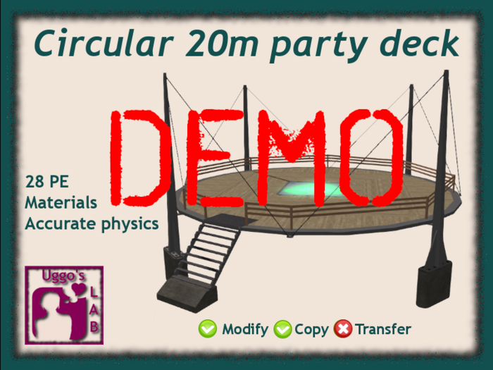 Circular 20m Party Deck Footprint (mockup)