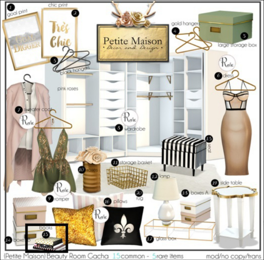 {Petite Maison} Bookstack