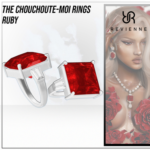 Revienne: The Chouchoute-Moi Rings [RUBY]