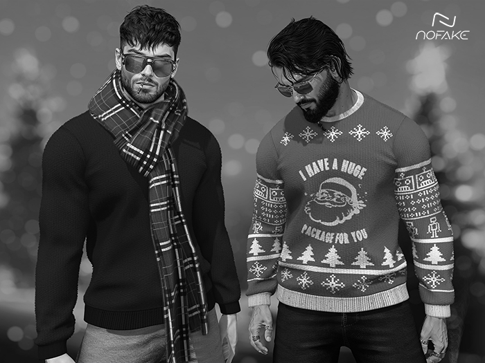 / NF / OLAF SWEATSHIRT + SCARF LEGACY M / AT DEMO