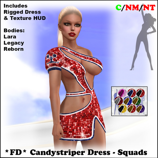 *FD* Candy Striper Dress [Boxed] Squads