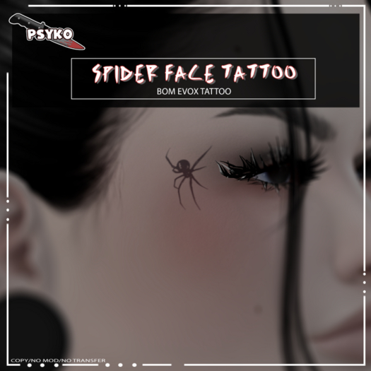 PSYKO // SPIDER TATTOO GROUP GIFT