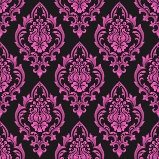 Black and Pink Seamless Wallpaper - Transferable