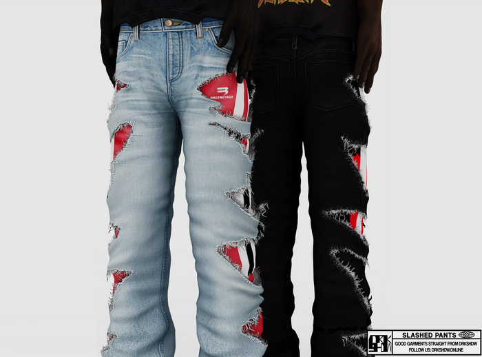 DRKSHDW - ''Slashed'' Pants